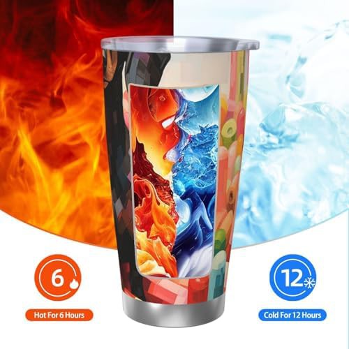Dachshund puzzle stainless steel vacuum coffee tumbler — photo 3