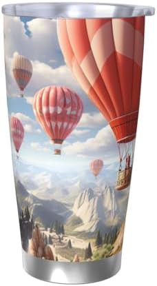 Balloon stainless steel vacuum tumbler