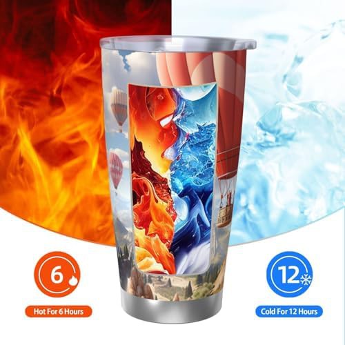 Balloon stainless steel vacuum tumbler — photo 3