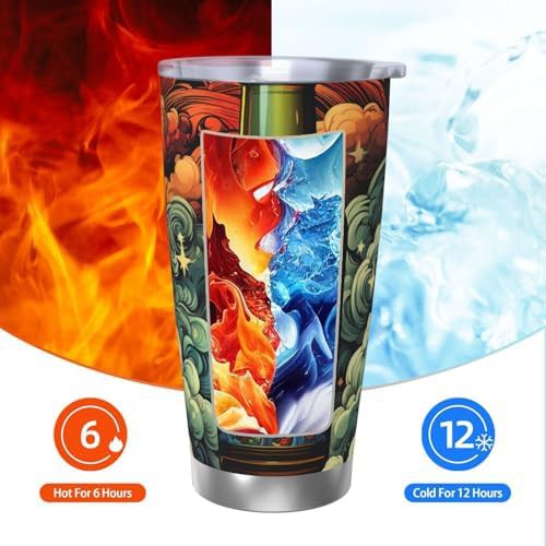 Beer stainless steel vacuum tumbler — photo 4