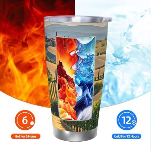 Italy tuscan stainless steel vacuum coffee tumbler — photo 4