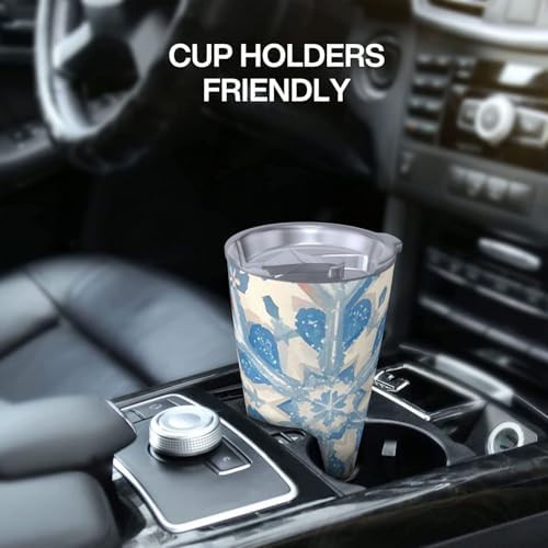 Christmas snowflake stainless steel vacuum tumbler — photo 5
