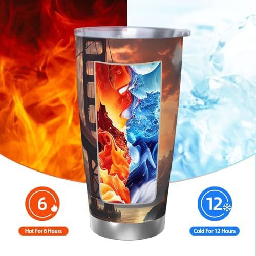 Bridge stainless steel vacuum tumbler — photo 4