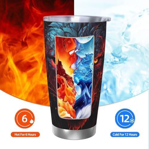 Burn together stainless steel vacuum tumbler — photo 3