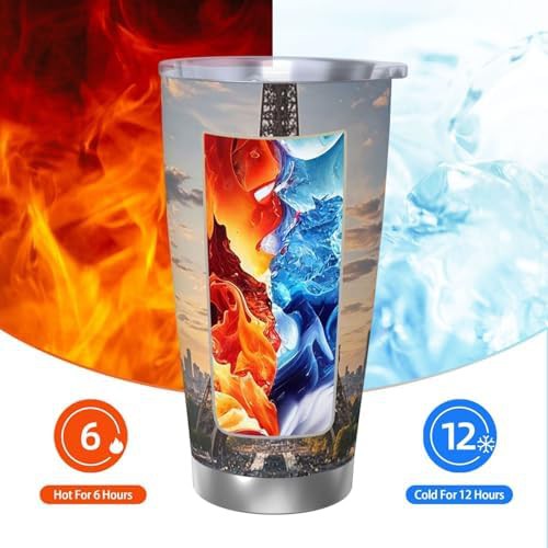 French Paris Tour Eiffel Tower stainless tumbler — photo 4