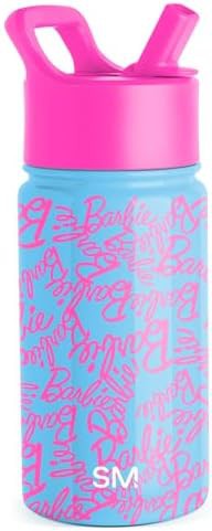 Barbie pink kids water bottle 14 oz