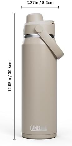 Thrive chug stainless steel water bottle 25oz stone — photo 4