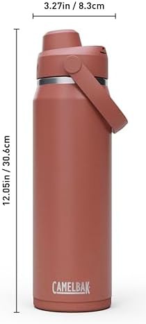 Thrive chug stainless steel water bottle 25oz red — photo 4