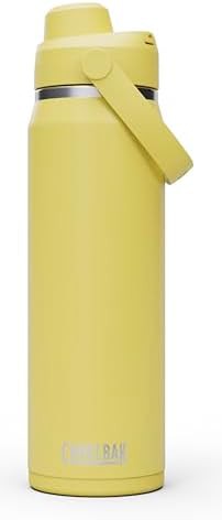 Thrive chug stainless steel water bottle 25oz yellow