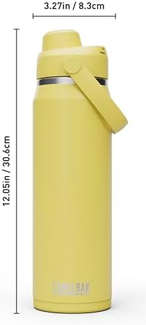 Thrive chug stainless steel water bottle 25oz yellow — photo 4
