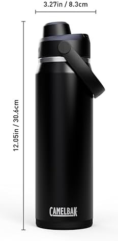 Thrive chug stainless steel water bottle 25oz black — photo 4