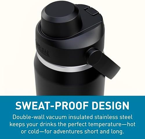 Thrive chug stainless steel water bottle 25oz black — photo 5