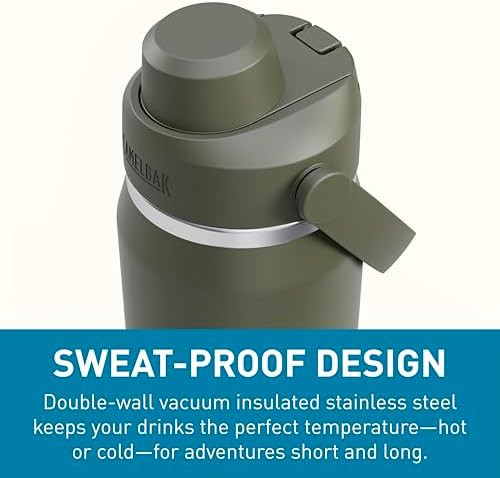 Moss green stainless chug bottle 25 oz — photo 5