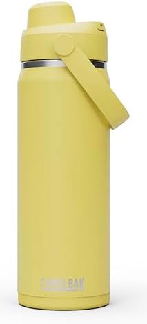 Thrive chug stainless steel water bottle 20oz yellow