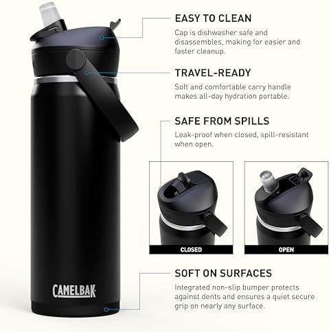 CamelBak Thrive Flip Straw Stainless Steel Water Bottle 20oz — photo 3