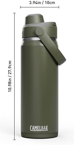 Thrive chug stainless steel water bottle 20oz moss — photo 4