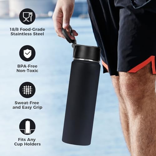 Black powder sport bottles 22 oz — photo 4