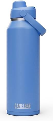 Thrive chug stainless steel water bottle 40oz blue