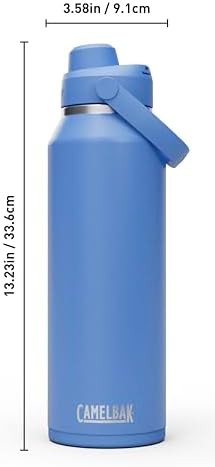 Thrive chug stainless steel water bottle 40oz blue — photo 4