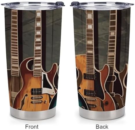 Guitars art stainless 20 oz tumbler — photo 3