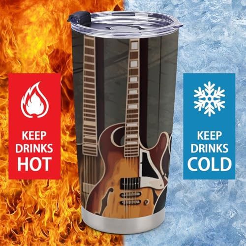 Guitars art stainless 20 oz tumbler — photo 4