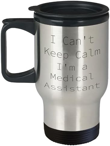 Medical assistants rock funny 14 oz mug