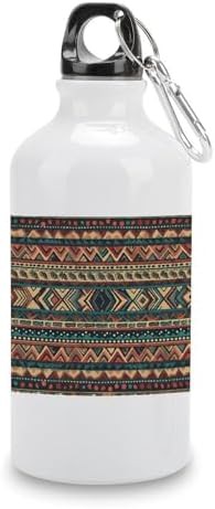 400ml Aluminum Sports Water Bottle Native American Printed Large