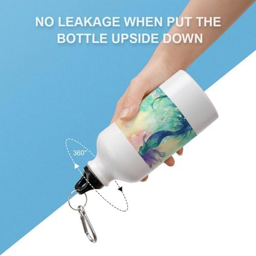 400ml Aluminum Sports Water Bottle Beautiful Mermaid Tail Printed aluminum-400ml-sports-water-tail — photo 3