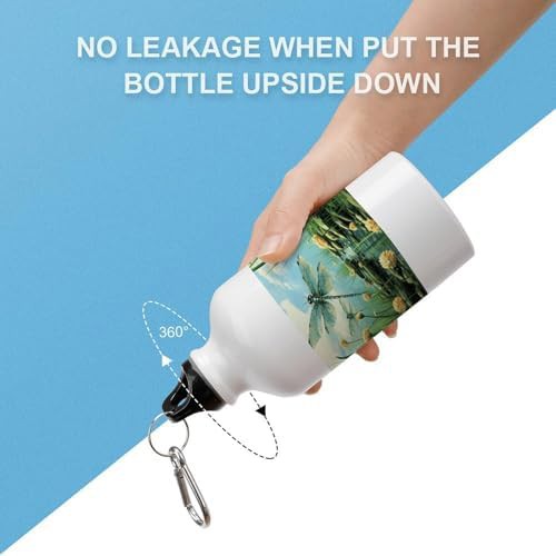 400ml Aluminum Sports Water Bottle Dragonflies in Flight Printed aluminum-400ml-sports-water-flight — photo 3