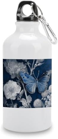 400ml Aluminum Sports Water Bottle Peaceful Countryside Printed