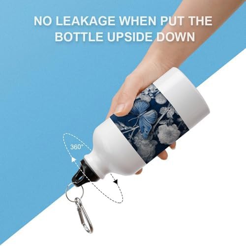 400ml Aluminum Sports Water Bottle Peaceful Countryside Printed — photo 3