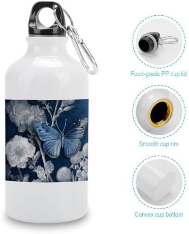 400ml Aluminum Sports Water Bottle Peaceful Countryside Printed — photo 5