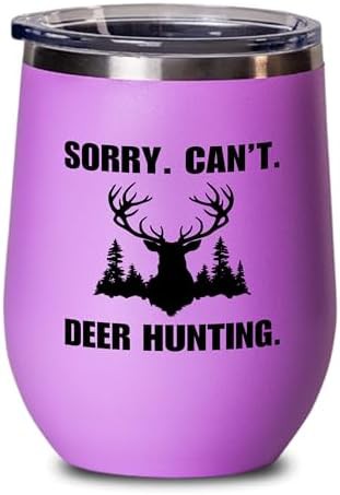 Smart people pink deer wine tumbler