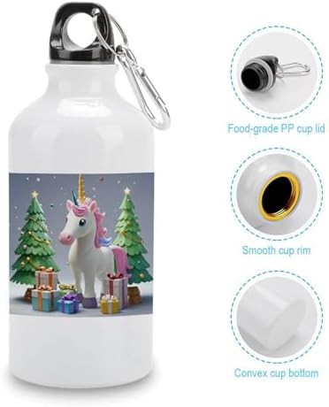 400ml Aluminum Sports Water Bottle Horse Jewelry Printed Large — photo 5