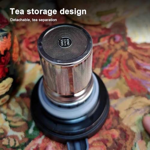 Vintage Floral Stainless Steel Tea Carafe — photo 4