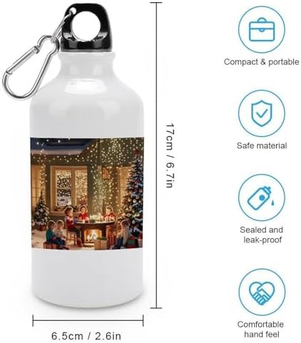 400ml Aluminum Sports Water Bottle The Table Is Filled with Gifts — photo 2