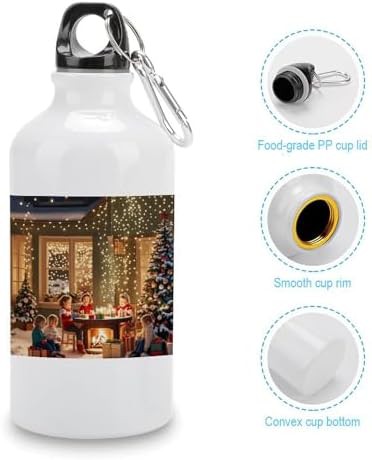 400ml Aluminum Sports Water Bottle The Table Is Filled with Gifts — photo 5