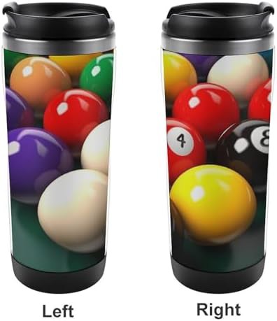 Color billiards insulated stainless steel travel mug — photo 4