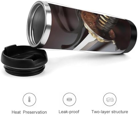 Japan samurai sword insulated travel mug — photo 3