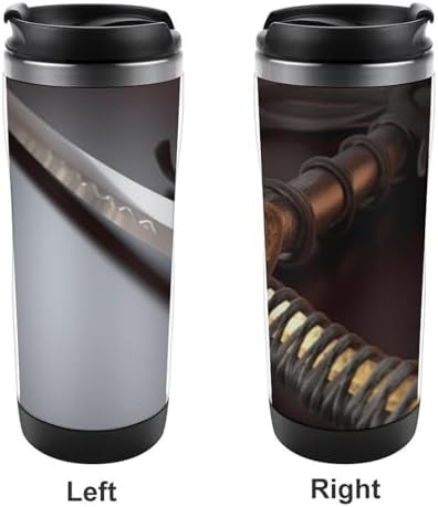 Japan samurai sword insulated travel mug — photo 4