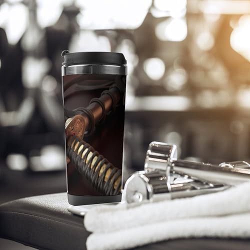 Japan samurai sword insulated travel mug — photo 5