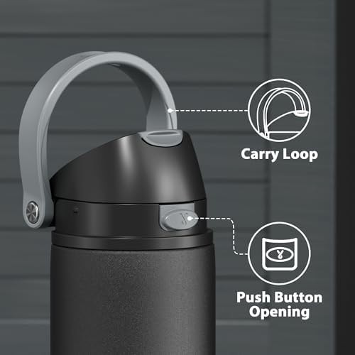 Night Black 24 oz Sports Water Bottle — photo 5