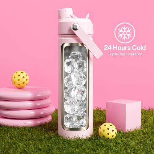 Cotton Candy Insulated Water Bottle 26 oz — photo 4