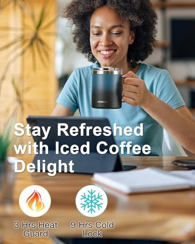 Insulated Travel Coffee Mug 12 oz — photo 4