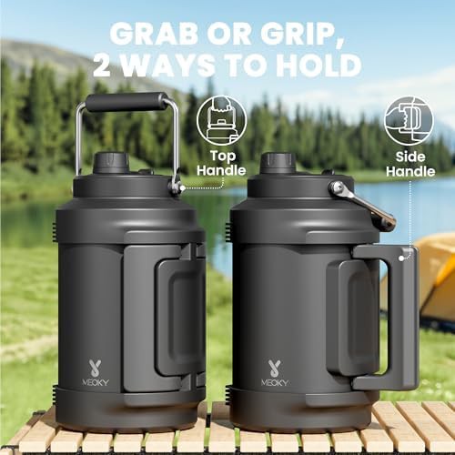 Night Black 1 Gallon Insulated Water Jug — photo 3
