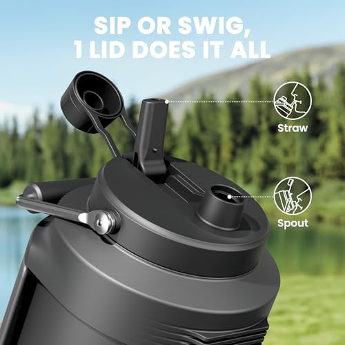 Night Black 1 Gallon Insulated Water Jug — photo 4