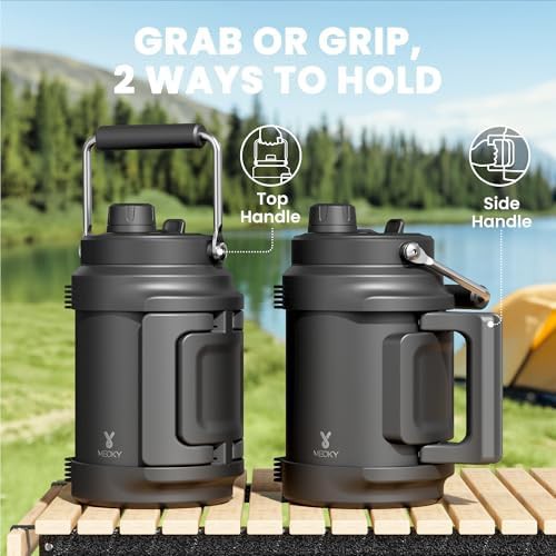 Night Black 64 oz Vacuum Water Jug — photo 3
