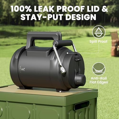 Night Black 64 oz Vacuum Water Jug — photo 5