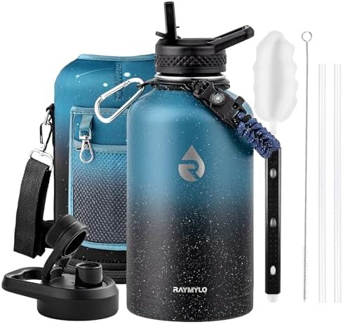 Triple Wall Vacuum Water Bottle 64 oz