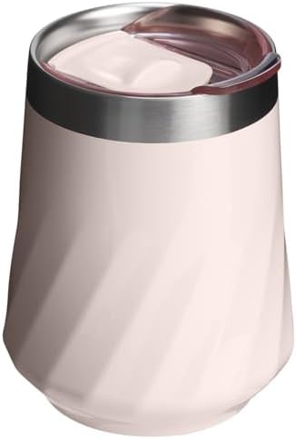 Rose quartz gloss reserve wine tumbler 11 oz — photo 3